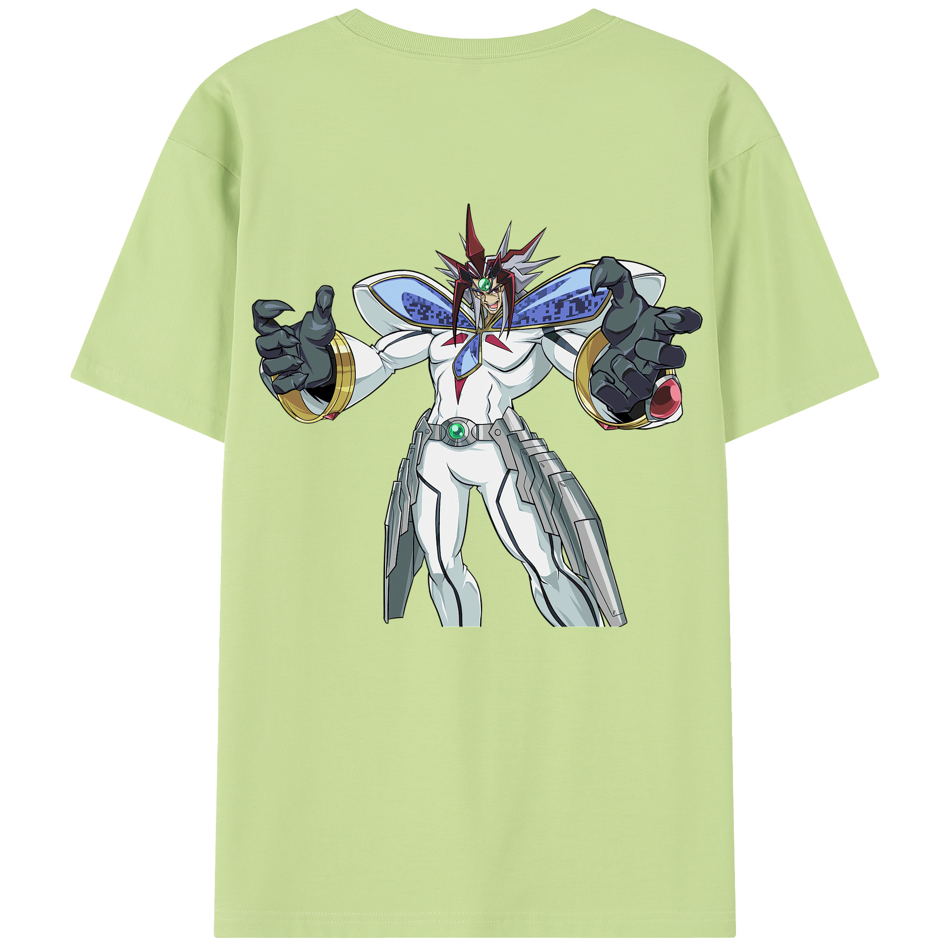 （画像用） 遊☆戯☆王 Yu-Gi-Oh! 綿100％半袖Tシャツ（背面プリント）